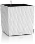 Lechuza "Cube Cottage 30" Pflanzgef&auml;&szlig; mit ERD-Bew&auml;sserungs-System, Wei&szlig;, 30 x 30