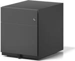 BISLEY Rollcontainer Note mit Griffleiste, 1 Universalschublade, 1 HR-Schublade,
