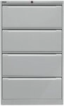 BISLEY H&auml;ngeregistraturschrank, doppelbahnig, DIN A4, 4 HR-Schubladen, Metall,...