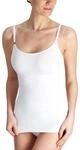 Triumph Damen Trendy Sensation Shaping-Shirt, Tr&auml;ger-Top, L, Wei&szlig;