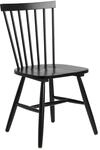 AC Design Furniture Susanne Esszimmerst&uuml;hle 2er Set, Schwarzes K&uuml;chenst&uuml;hle,
