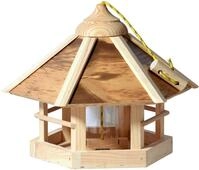 dobar&reg; 21391e Vogelfutterhaus Camouflage Vogelfutterstation aus Holz - Vogelhaus zum