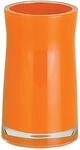Spirella Zahnputzbecher Zahnb&uuml;rstenhalter Sydney 6,5x12,5 cm Orange