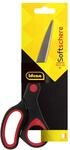 Idena 642074 - Soft-Schere 8, 20.3 cm, rot/schwarz, 1 St&uuml;ck