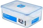 LocknLock CLASSIC Frischhaltedose, 2,6 L, 24,8 x 18 x 9,3 cm, Vorratsdose,
