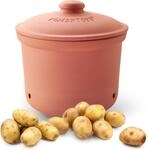 R&ouml;mertopf Kartoffeltopf MAXI PLUS aus Naturton, Terrakotta, &Oslash; 26 cm, 5,5 L