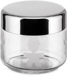 Alessi AKK35 GIROTONDO K&uuml;chendose aus Glas mit abgedichtetem Deckel aus Edelstahl,