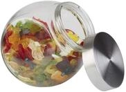 APS Vorratsglas &ndash; Bonbonglas mit Premium Glaskugel und einem Schraubdeckel aus