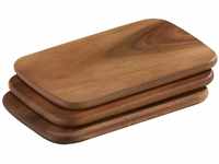 Zassenhaus Frühstücksbrettchen Holz | 2er Set | aus nachhaltiger Akazie 