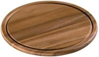 Zassenhaus K&auml;se-/Steakplatte Akazienholz Ma&szlig;e: H: 1,5 cm D: 30 cm, 055078, Holz