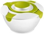 Westmark Salatbutler/-sch&uuml;ssel mit Tragegriffen und Dressing-Beh&auml;lter,