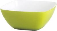 Emsa 507166 Eckige Schale f&uuml;r Desserts, Kunststoff, 2.0 Liter, 20 x 20 x 11 cm,