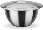 GSW 552387 Thermosch&uuml;ssel mit Deckel, Edelstahl rostfrei - ⌀20 cm, Silber