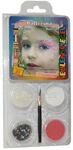 Eulenspiegel - Schmink-Motiv-Set Ballerina, 4 Farben | Mit 2 Schminkfarben, 1...