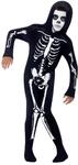 Smiffys Skeleton Costume, Black Halloween und Karneval