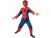 Rubie's Offizielles Kostümzubehör Spiderman-Maske, Halbmaske, geformt, für...