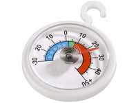 Xavax Analoges Thermometer zum Aufhängen im Kühlschrank, Gefrierschrank,
