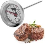 Westmark Bratenthermometer, Mit Symbolen f&uuml;r einfaches Ablesen, Rostfreier