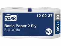 Tork 129237 Standard Papierwischtücher für W1 Bodenständer- und...