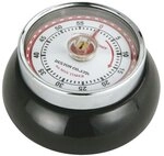 Zassenhaus K&uuml;chentimer SPEED , Schwarz , &Oslash; 7 cm x 3 cm , Analoge Zeitanzeige...