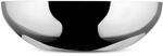 Alessi Double doppelwandige Schale, aus Edelstahl, Silber, 2.8 x 27 x 18 cm