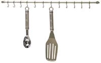 KitchenCraft H&auml;ngegestell, H&auml;ngender Topf- und Utensilienhalter, Edelstahl, 12