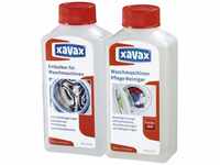 Xavax Waschmaschinen Entkalker Pflege-Set, Entkalker plus Reiniger mit...