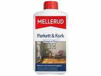 MELLERUD Parkett & Kork Reiniger & Pflege | 1 x 1 l | Schmutzabweisendes Mittel...