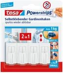tesa Powerstrips Vario-Gardinenhaken / Selbstklebende Gardinenhaken von tesa - wieder