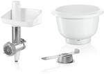 Bosch Zubeh&ouml;r-Set BakingSensation MUZ5BS1, Fleischwolf, Kunststoffsch&uuml;ssel,