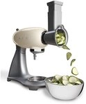 Smeg SMSG01 Gem&uuml;se-Schneide-Set Aufsatz f&uuml;r K&uuml;chenmaschine SMF01...
