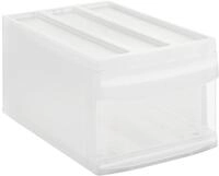 Rotho Systemix Schubladenbox mit 1 Schub | Box mit Schubladen f&uuml;r Ordnung in B&uuml;ro