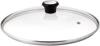 Tefal 280975 GLASDECKEL L Mit Edelstahlrand Und Dampfregler L 24 Cm, Copper Black