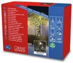 Konstsmide Micro LED Lichterkette, 120 warm wei&szlig;e Dioden, 24V Au&szlig;entrafo, schwarzes