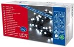 Konstsmide LED Globelichterkette, runde Dioden, 80 kalt wei&szlig;e Dioden, 24V