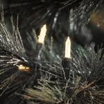 Konstsmide LED Minilichterkette, 120 warm wei&szlig;e Dioden, 24V Au&szlig;entrafo, gr&uuml;nes