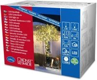 Konstsmide Micro LED Lichterkette, 120 warm wei&szlig;e Dioden, 24V Au&szlig;entrafo,