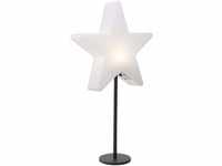 8 seasons design | Standleuchte Stern Shining Window Star (Ø 30 cm, LED, Akku,...