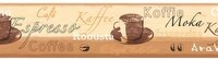 A.S. Cr&eacute;ation Bord&uuml;re - Papierbord&uuml;re mit h&uuml;bschem Lifestyle Motiv in Beige,