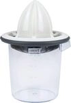 Lurch 221490 Zitruspresse mit Deckel aus Kunststoff, iron grau, 400ml