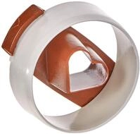St&auml;dter Ausstechform Der patente Spitzbub mit Auswerfer, glatt, aus Kunststoff 4 cm,