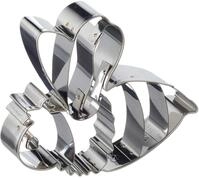 St&auml;dter Biene 7 cm Edelstahl, Silber