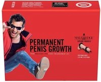 Male Edge Herren Pro Penisverl&auml;ngerer, Schwarz/Rot, One Size