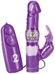 Orion 559210 Bunny, Kugel-Vibrator mit Klitoris-Reizarm, Vibriert, massiert und