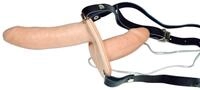 You2Toys Vibrating Strap-On Duo - stimulierender Doppel-Strap-On f&uuml;r sie und ihn,