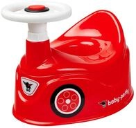 BIG-Baby-Potty - Lernt&ouml;pfchen im BIG-Bobby-Car Design mit abnehmbarem Lenkrad...