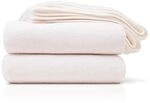 Amago - Kuscheldecke, Cashmere-Feeling, 130 x 170 cm - Wollwei&szlig;