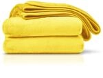 Amago - Kuscheldecke, Cashmere-Feeling, 220 x 240 cm - Gelb