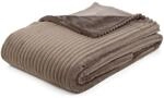 G&ouml;zze - Kuschelweiche Wohndecke in Cord Optik, 1620g/St&uuml;ck, 150 x 200 cm - Taupe