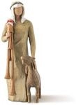 Willow Tree Zampognaro - Hirte mit Sackpfeife und Ziege als Erg&auml;nzung zur...